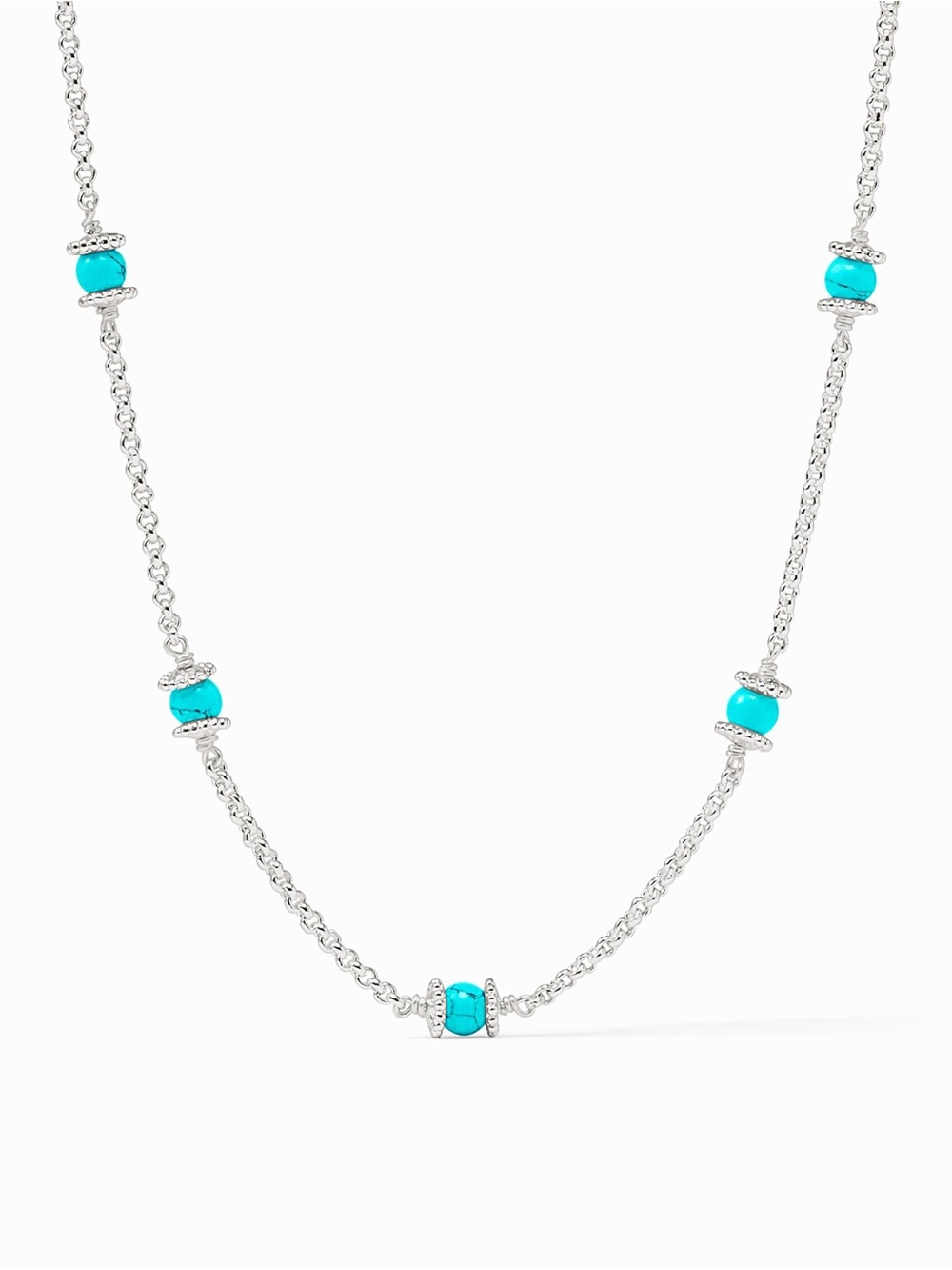 NWOT Julie Vos Hydra Delicate Station Necklace